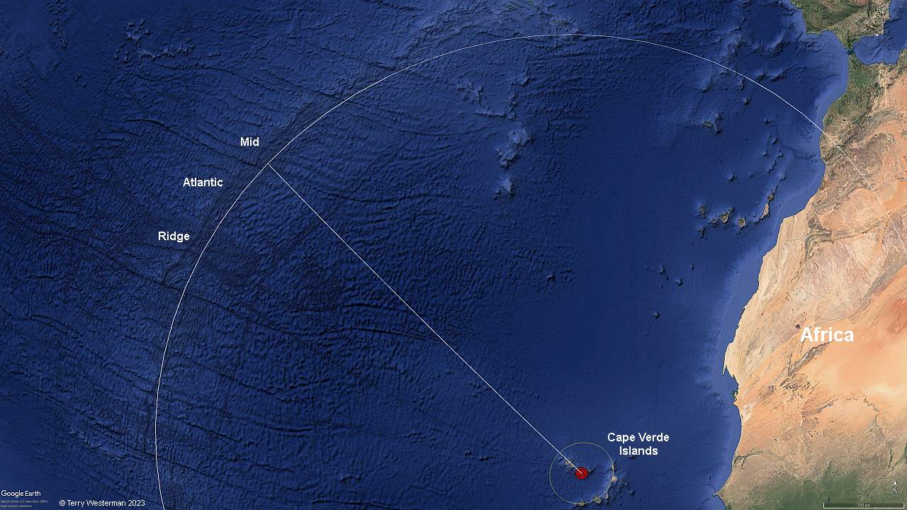 the Mid Atlantic Ridge