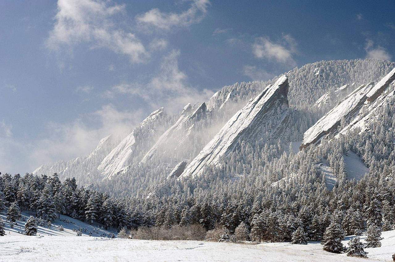 The Flatirons, Boulder, Colorado